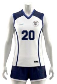 Polera Volleyball Mujer Libero (Blanca)