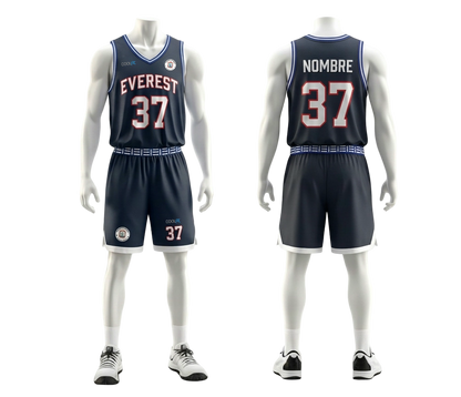 POLERA BASKETBALL LOCAL (AZUL)