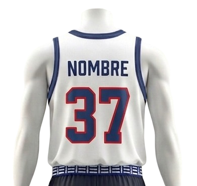 Polera Blanca Basketball / EVEREST
